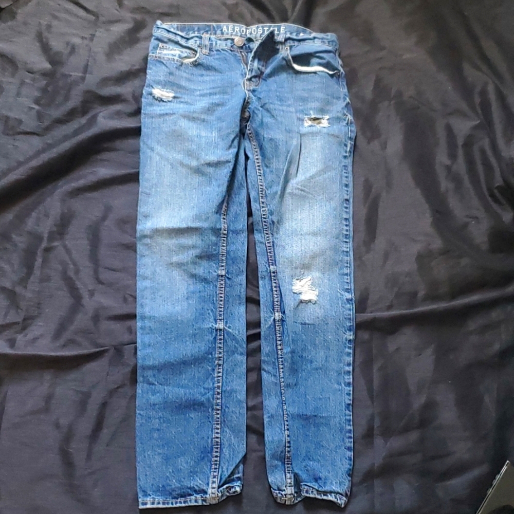 Men's Aeropostal Jeans Bowery Slim Straight 30/32